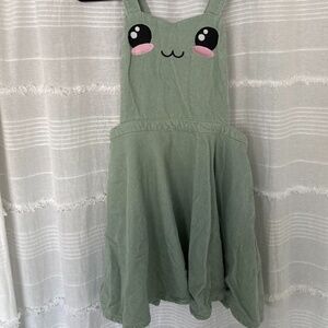 3/$10 SALE Blushing Frog Overall Dress
